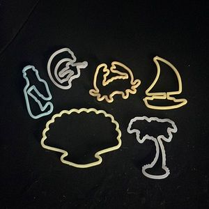 Vintage silly bands-sand & sea